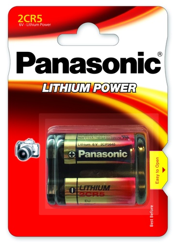 [ENIPRL6401] Pile(s) Pile lithium blister 2CR5 6V 1.55Ah