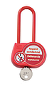 [CATAL260S888] cadenas anse isolee 70mm d.6,2mm clé identique 888