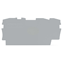[WAG2002-1391] TOPJOB®S : Plaque d'extrémité et intermédiaire 3C / Gris