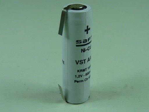 [ENIACN0019] Batterie(s) Accus Nicd industriels VTAA600 1.2V 800mAh T2