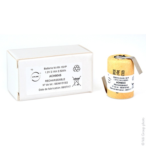 [ENIACH9045] Accumulateur(s) Accus Nimh industriels 4/5SC CARTONNE 1.2V 2100mAh HBL