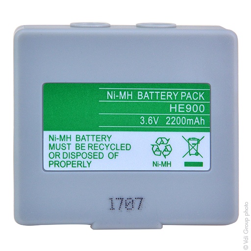 [ENIAMH0611] Batterie(s) Batterie télécommande de grue 3.6V 2200mAh