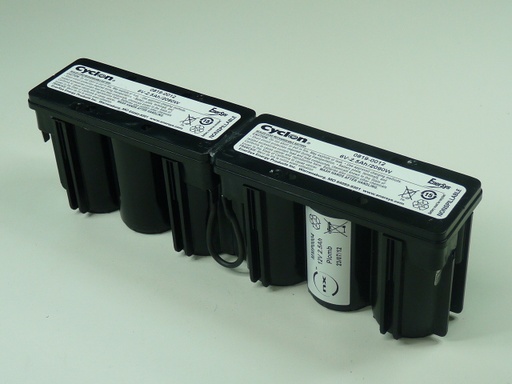 [ENIMMP0004] Accumulateur(s) Batterie cyclon Enersys 0819-0016 Monobloc (D cell) 12V 2.5Ah F4