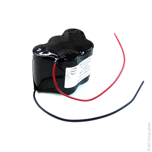 [ENIMGN0821] Batterie(s) Batterie eclairage secours 5x SC ST7 F150 6V 1.6Ah