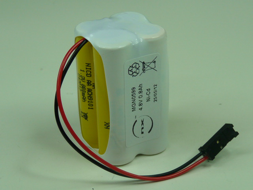 [ENIMGN0599] Pack(s) Batterie Nicd ST2/SG 4.8V 700mAh FC