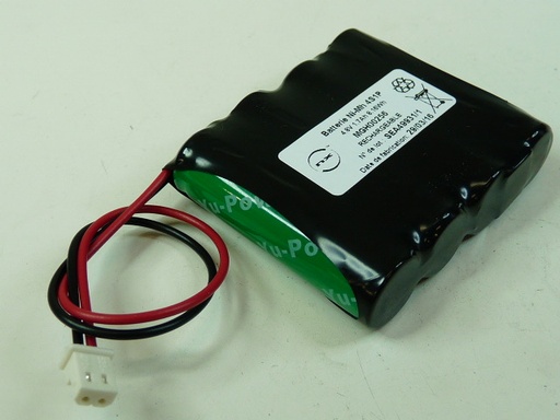 [ENIMGH00256] Batterie(s) Batterie Nimh 4x AA 4S1P ST1 4.8V 1700mAh FC