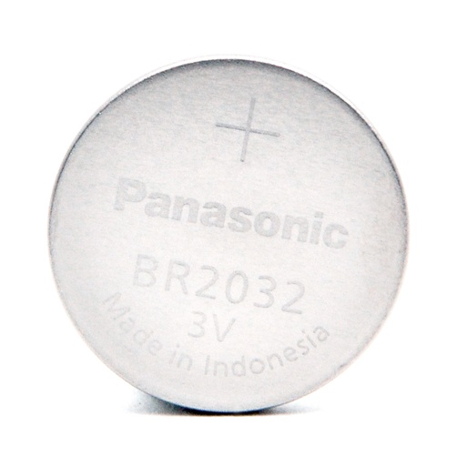 [ENIPBL6446B] Blister(s) x 1 Pile bouton lithium blister BR2032/BN PANASONIC 3V 190mAh