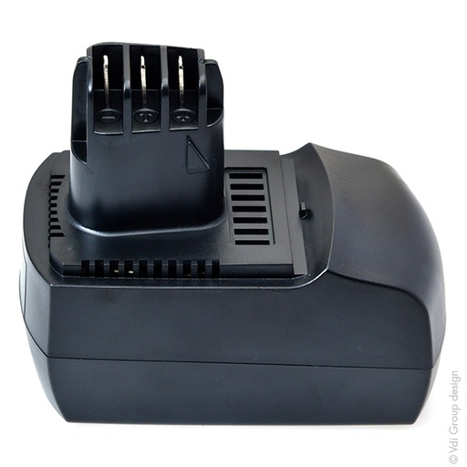 [ENIAMH9077] Batterie(s) Batterie outillage électroportatif compatible Metabo 14.4V 3Ah
