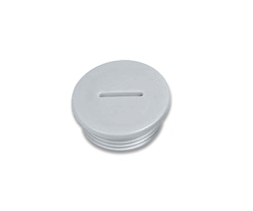 [CEM1053M32] Bouchon en polyamide ISO 32 gris (RAL 7035)