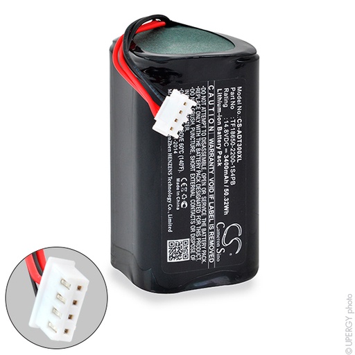 [ENIAML0303] Batterie(s) Batterie enceinte bluetooth pour Audio pro 14.8V 3400mAh