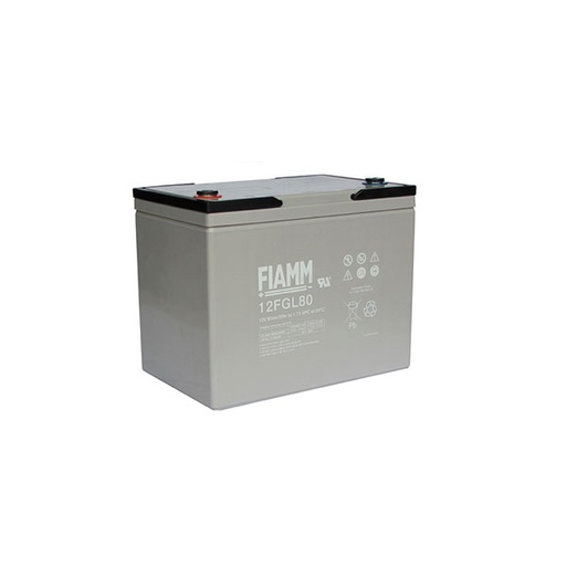 [ENIAMP8565] Batterie(s) Batterie plomb AGM FIAMM 12FGL80 12V 80Ah M8-F