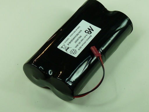[ENIMGL00307] Pack(s) Batterie lithium 4x ER34615M ST5 4S1P 14.4V 14Ah JST