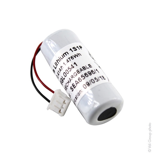 [ENIMGL00541] Pack(s) Batterie lithium ER10280H 3.6V 450mAh JST
