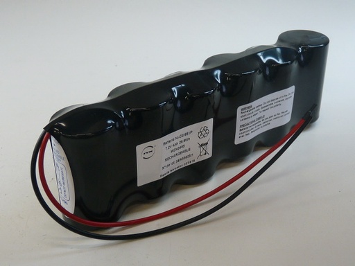 [ENIMGN0485] Batterie(s) Batterie automate 6x D VNT 6S1P ST1 7.2V 4.2Ah Fil