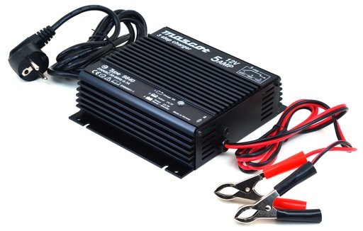 [ENICEP5119] Unité(s) Chargeur plomb 12V/5A 230V Mascot 9840 - pinces crocodiles (Intelligent