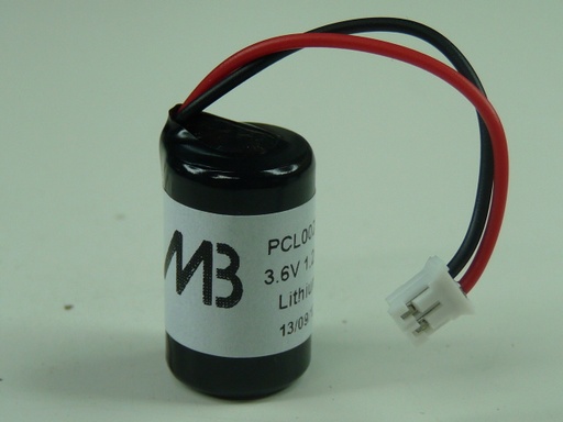 [ENIPCL00234] Pile(s) Pile lithium ER14250H 3.6V 1200mAh JST