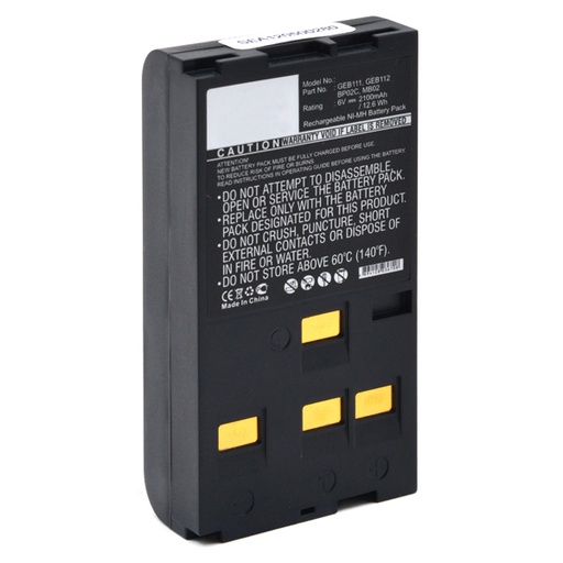 [ENIAMH9060] Batterie(s) Batterie appareil de mesure 6V 2100mAh