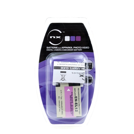 [ENIFML9099] Blister(s) x 1 Batterie appareil photo - caméra 3.7V 1000mAh