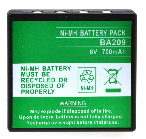 [ENIRMH0656] Unité(s) Batterie télécommande de grue HBC 6V 700mAh