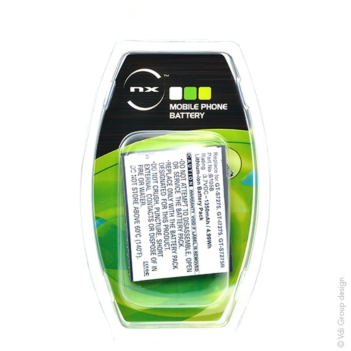 [ENIGML90492] Blister(s) x 1 Batterie téléphone portable pour Samsung 3.7V 1350mAh