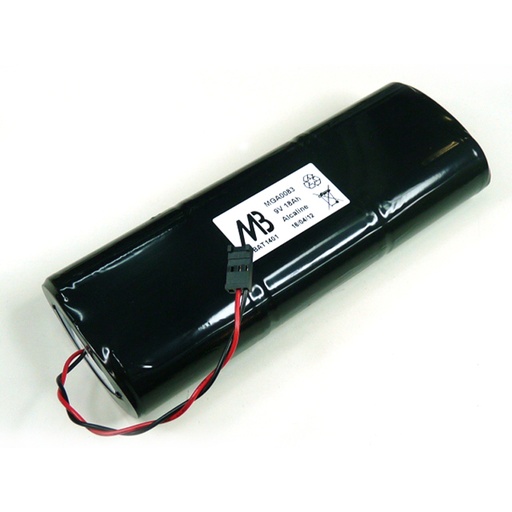 [ENIMGA0083] Pack(s) Batterie alcaline 6xD ST5 6S1P BAT1401 9V 18Ah HE13