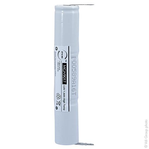 [ENIMGN9054] Batterie(s) Batterie eclairage secours 3xSC ST4 + fils 3.6V 1.6Ah
