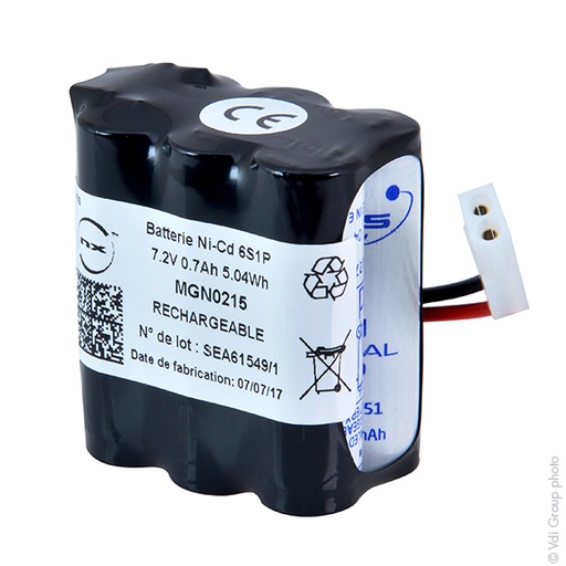 [ENIMGN0215] Pack(s) Batterie médicale rechargeable SECA 927 6S1P 7.2V 700mAh FC
