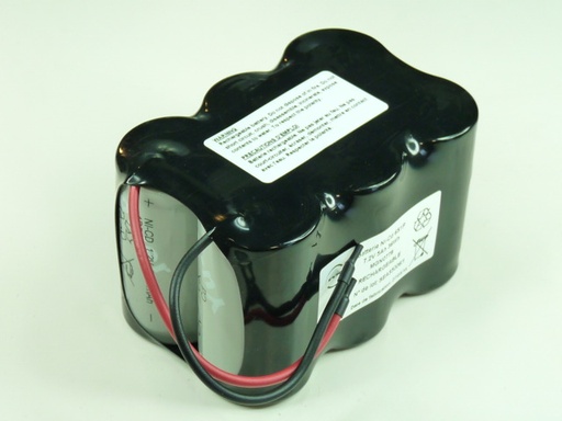 [ENIMGN0778] Pack(s) Batterie Nicd 6x D HD 6S1P ST2 7.2V 5Ah F100