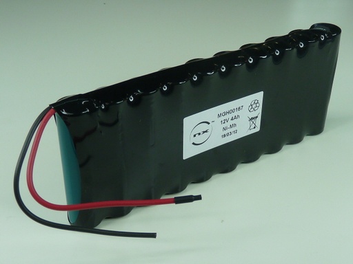 [ENIMGH00167] Pack(s) Batterie Nimh 10x 4/3A 10S1P ST1 12V 3.8Ah F100