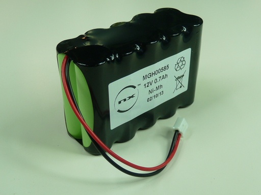 [ENIMGH00585] Pack(s) Batterie Nimh 10x AA 10S1P ST2 12V 2000mAh XHP