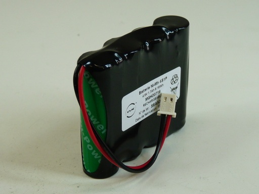 [ENIMGH00719] Batterie(s) Batterie Nimh 4x AA 4S1P ST1 F80 4.8V 1700mAh 5264