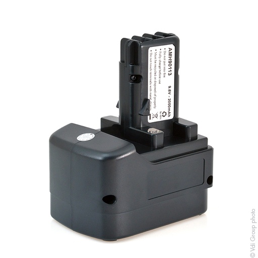 [ENIAMH90113] Batterie(s) Batterie outillage électroportatif compatible Metabo 9.6V 2Ah