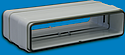 [UNV831007] Manchon droit à joints, rectangulaire 55x110 mm/circulaire D 100 mm gamme TUBPLA