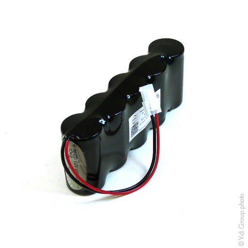 [ENIMGN0301] Pack(s) Batterie Nicd 5x D 5S1P ST1 6V 4.5Ah MOLEX