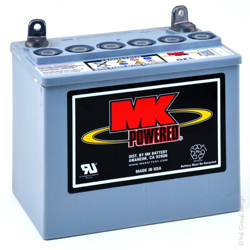 [ENIAMP0717] Batterie(s) Batterie plomb etanche gel MK MU-1 SLD G 12V 31Ah M5-M