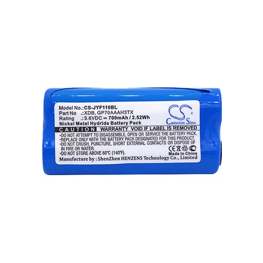 [ENIAMH9118] Batterie(s) Batterie télécommande de grue pour JAY 3.6V 700mAh