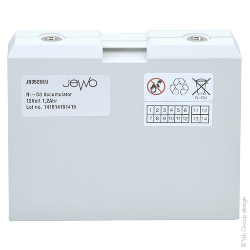 [ENIAMN0710] Unité(s) Batterie médicale rechargeable Hellige Marquette 12V 1.2Ah