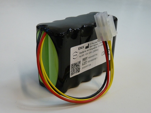 [ENIMGH00776] Pack(s) Batterie médicale rechargeable 10x AA 10S1P ST2 12V 2Ah MOLEX