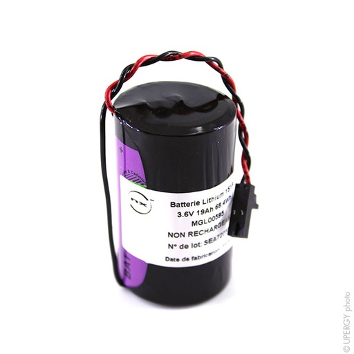 [ENIMGL00595] Pack(s) Batterie lithium SL-2780 D 3.6V 19Ah Molex