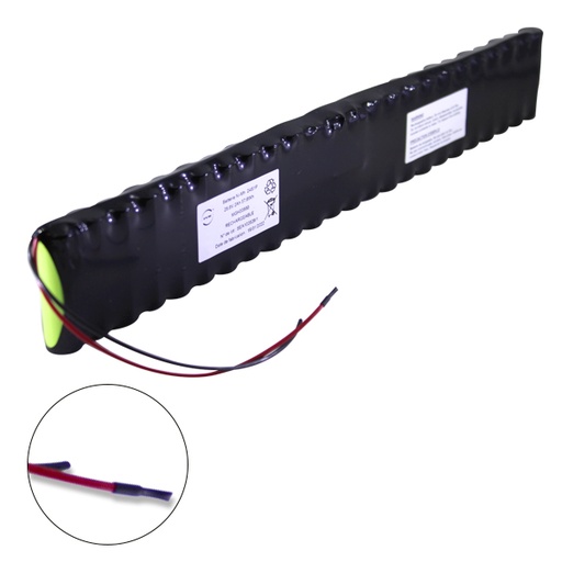 [ENIMGN0890] Unité(s) Batterie Nicd 20x AA HT 20S1P ST5 24V 800mAh FIL