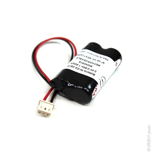 [ENIMGN0916] Pack(s) Batterie eclairage secours 2x AA HT 2S1P ST1 2.4V 800mAh Molex