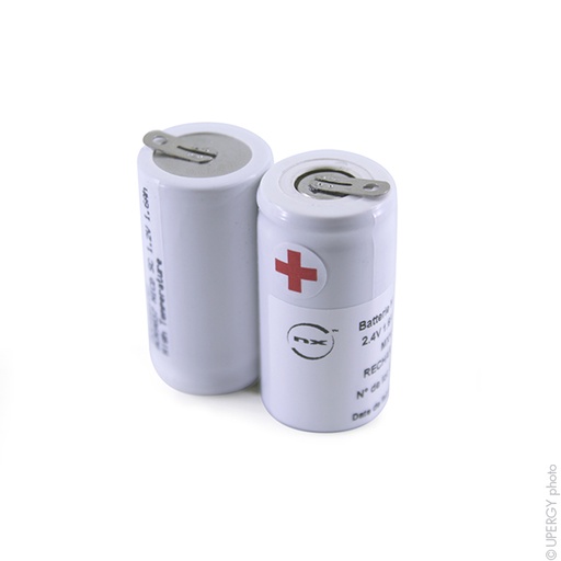 [ENIMXN0088] Batterie(s) Batterie eclairage secours 2x SC HT 2S1P ST1 2.4V 1.6Ah Fast