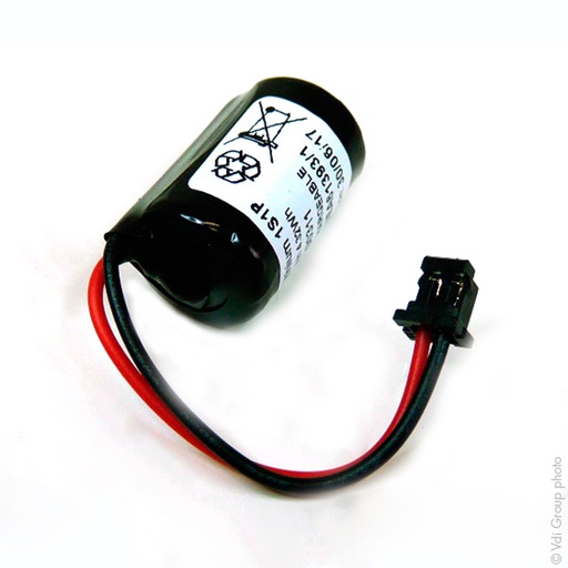 [ENIPCL00311] Pack(s) Batterie lithium LS14250 1/2AA 3.6V 1.2Ah HIROS