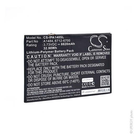 [ENITML90136] Batterie(s) Batterie tablette 3.73V 8820mAh