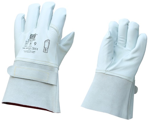 [CATCG-991-12] Surgants en cuir pour gants isolants, domaine HT taille 12