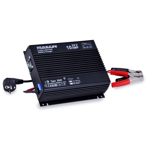 [ENICEP5161] Unité(s) Chargeur plomb 24V/10A 230V Mascot 2045 - pinces crocodiles (Intelligen