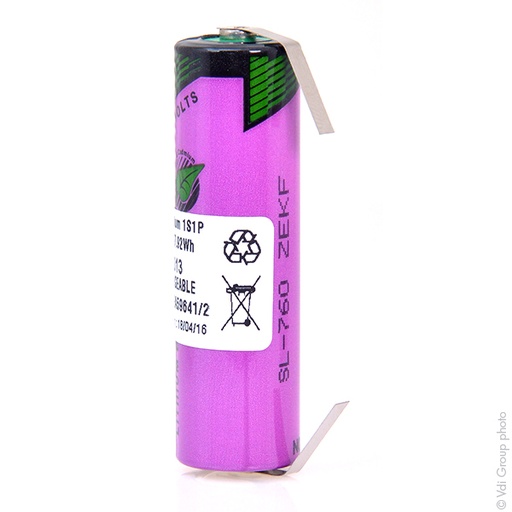 [ENIPCL0013] Pile(s) Pile lithium SL-760/T AA 3.6V 2.2Ah T2