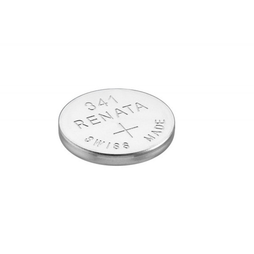 [ENIPBO7383] Blister(s) x 1 Pile bouton oxyde argent 341 RENATA 1.55V 15mAh