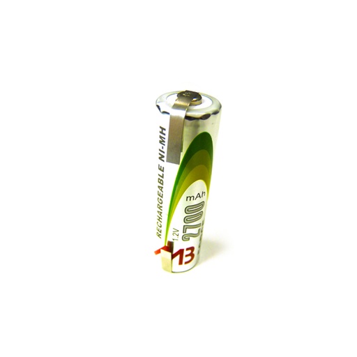 [ENIACH0011] Accumulateur(s) Accus Nimh industriels 1x AA 1S1P 1.2V 2400mAh T2