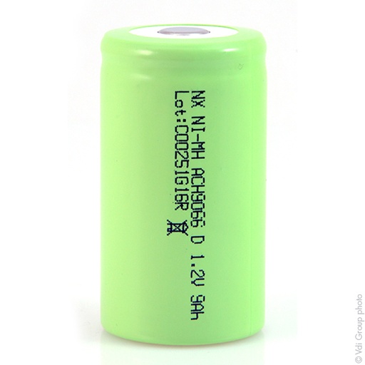 [ENIACH9066] Accumulateur(s) Accus Nimh industriels D HD 1.2V 9000mAh FT